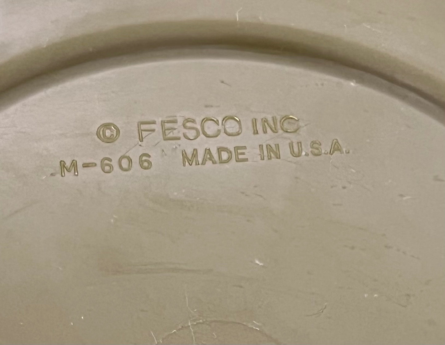 1960s FESCO PLASTIC WEDGEWOOD STYLE WASTEBASKET