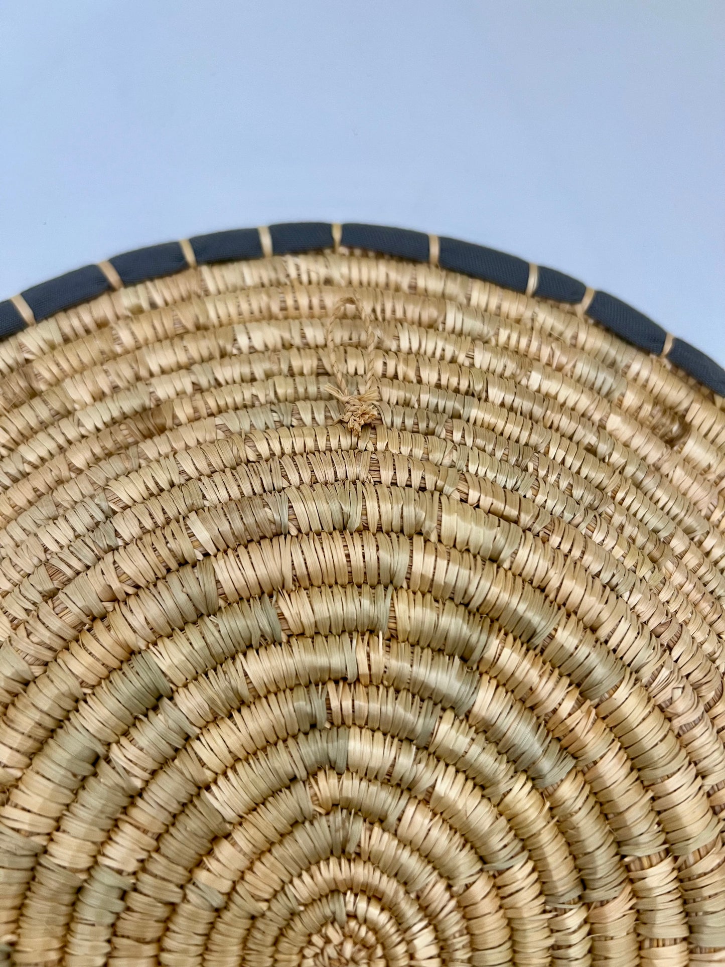 TRIO OF VINTAGE AFRICAN WOVEN WALL PLATES