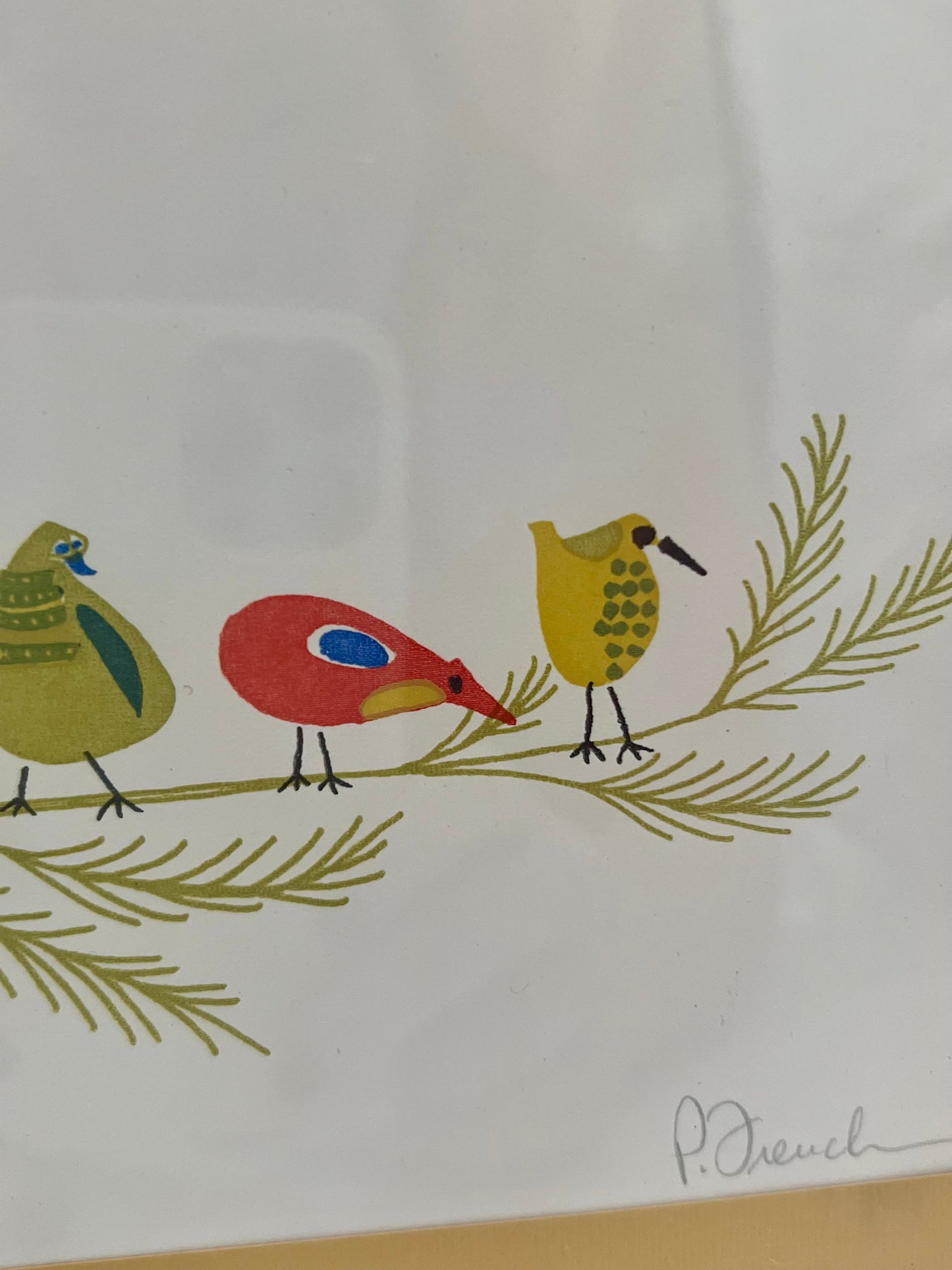 NUMBER 139/200 POLLY FRENCH PRINT, CIRCA 1970s