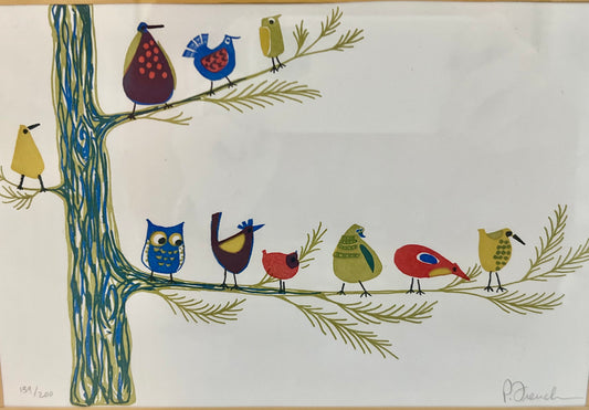 NUMBER 139/200 POLLY FRENCH PRINT, CIRCA 1970s