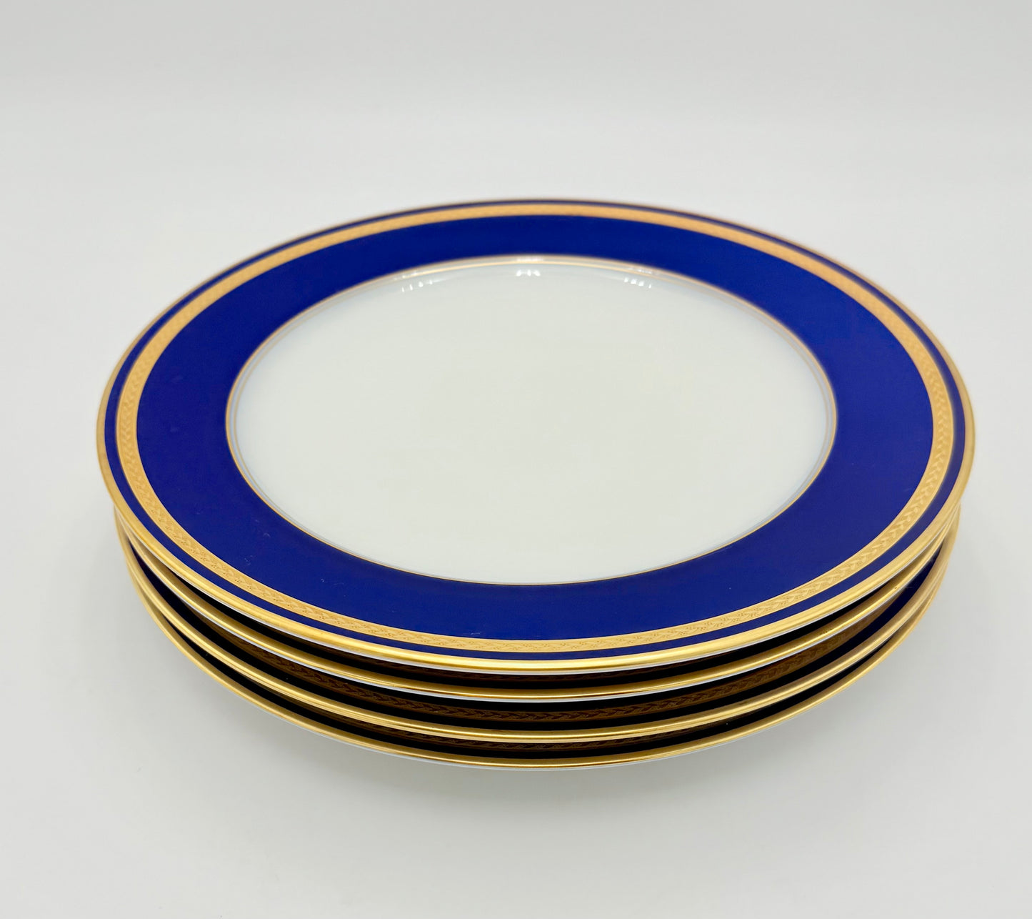 SET OF 4 MONARCH BY HUTSCHENREUTHER DINNER PLATES