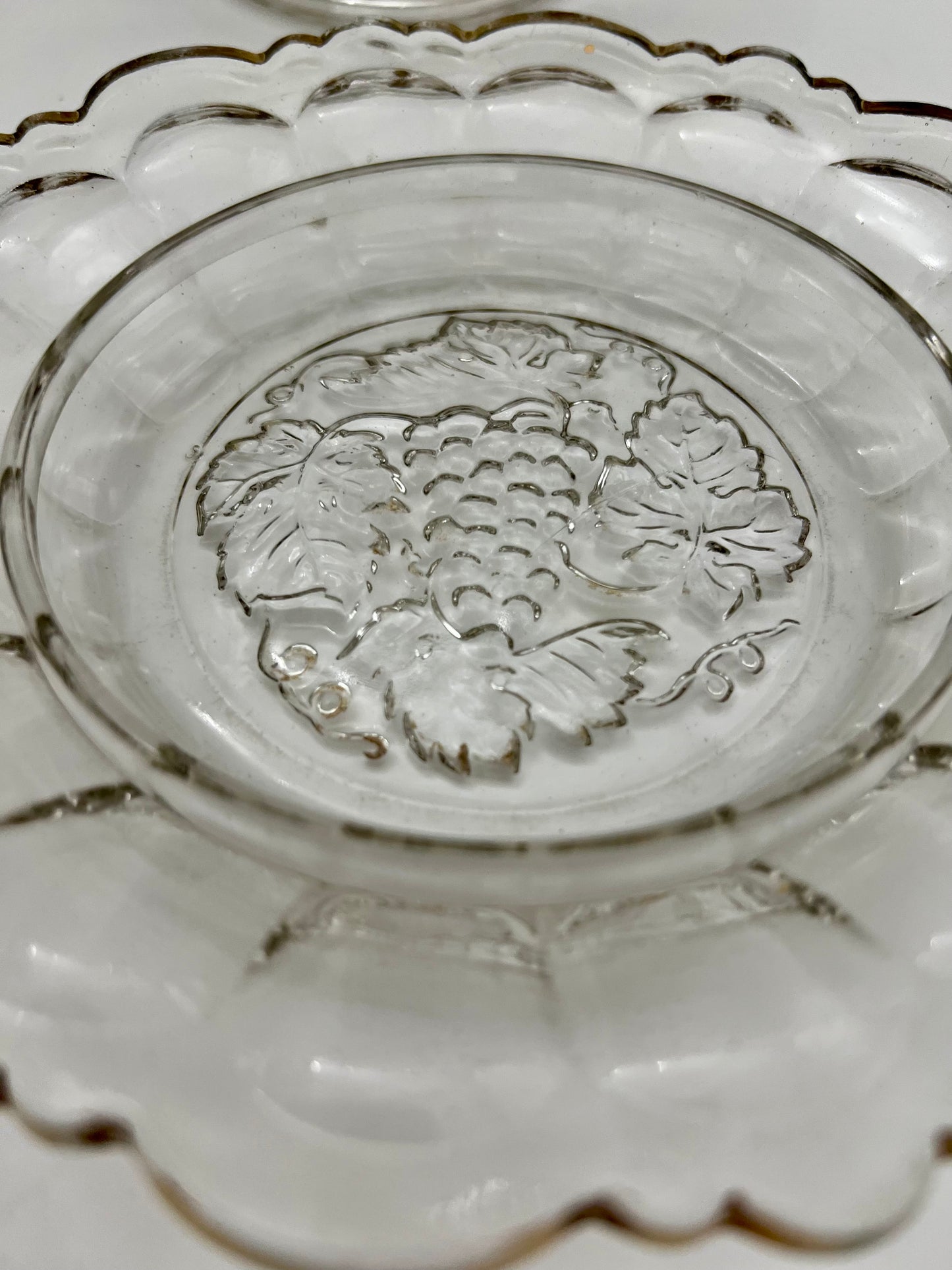 RARE EAPG DARLING GRAPE AND LEAF BRUNCH SET