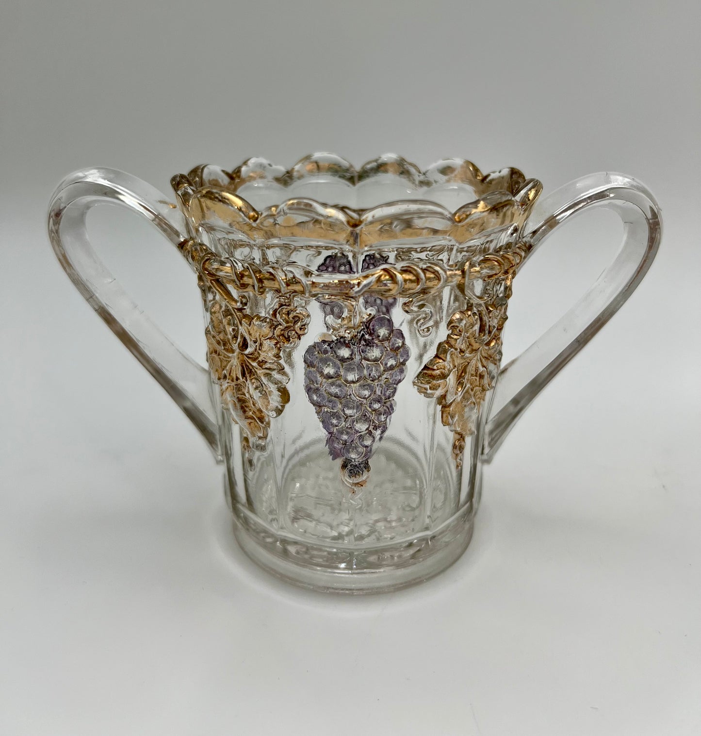RARE EAPG DARLING GRAPE AND LEAF BRUNCH SET