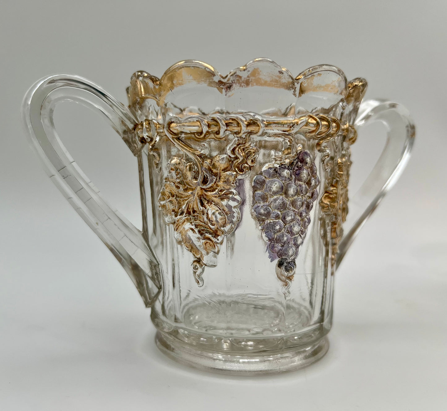 RARE EAPG DARLING GRAPE AND LEAF BRUNCH SET