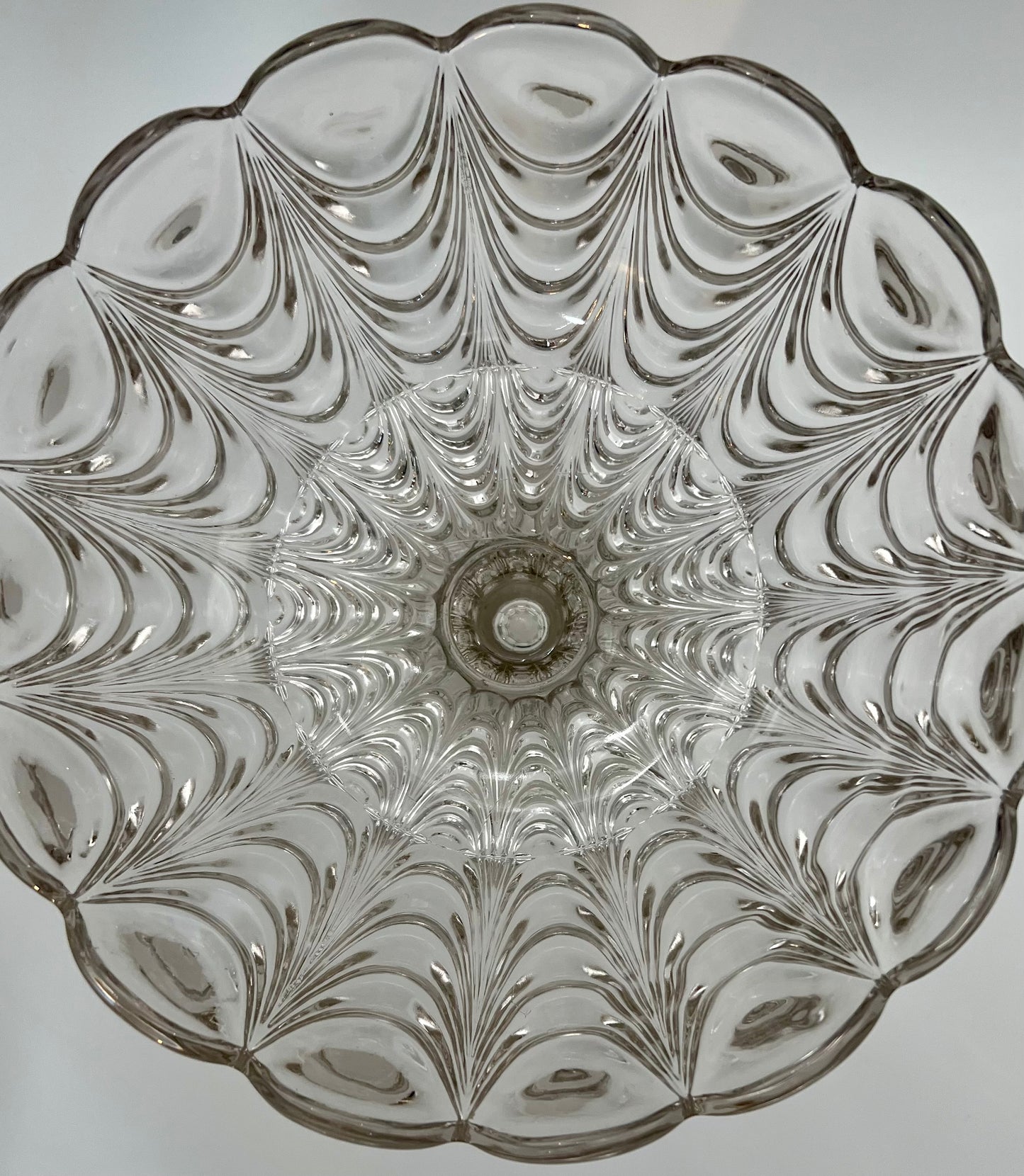 ANTIQUE EAPGS FOSTORIA GLASS PEACOCK PATTERN #1300, CIRCA 1904