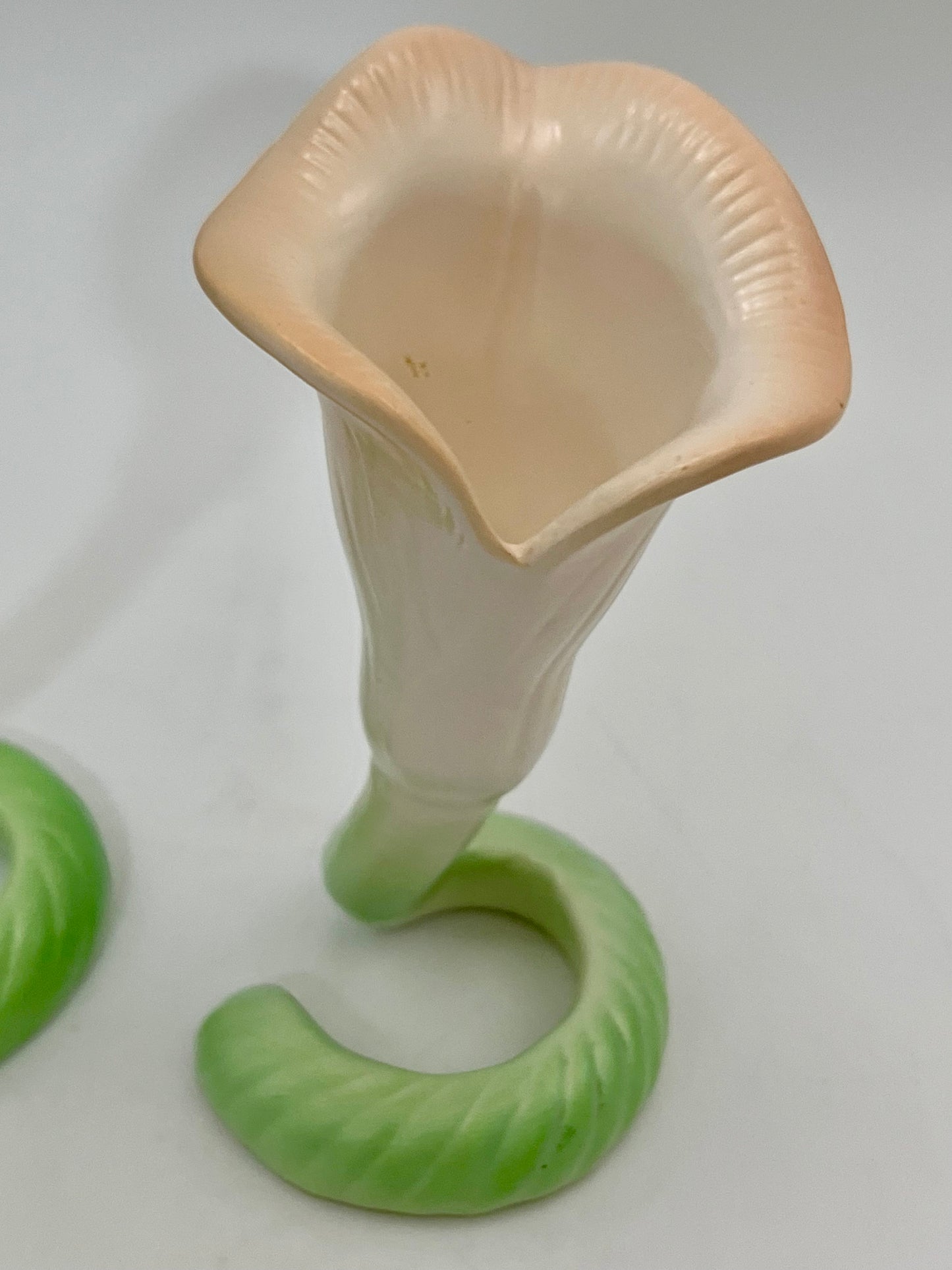 VINTAGE FITZ AND FLOYD CALLA LILY CANDLEHOLDERS