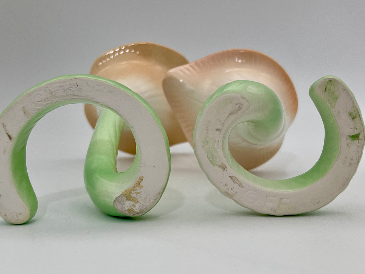 VINTAGE FITZ AND FLOYD CALLA LILY CANDLEHOLDERS