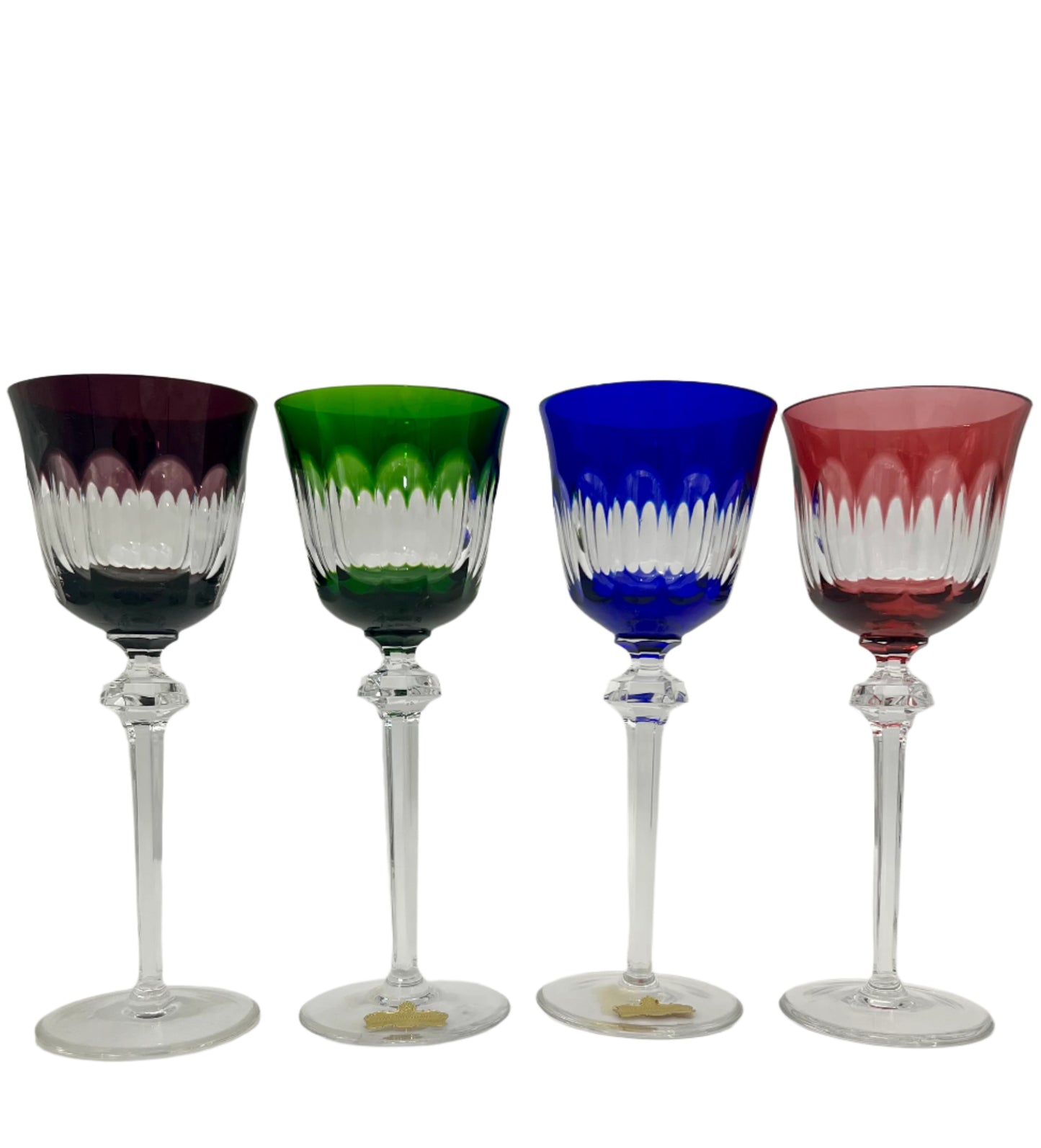MINT CONDITION NACHTMANN ROMER WINE GLASSES, SET OF 4