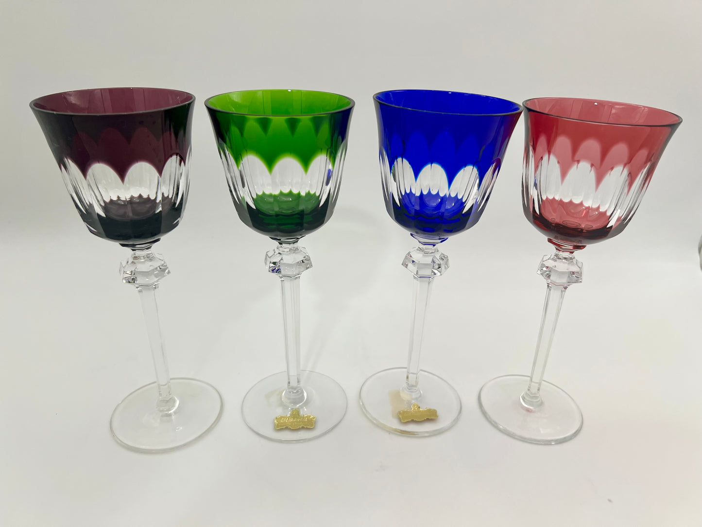 MINT CONDITION NACHTMANN ROMER WINE GLASSES, SET OF 4