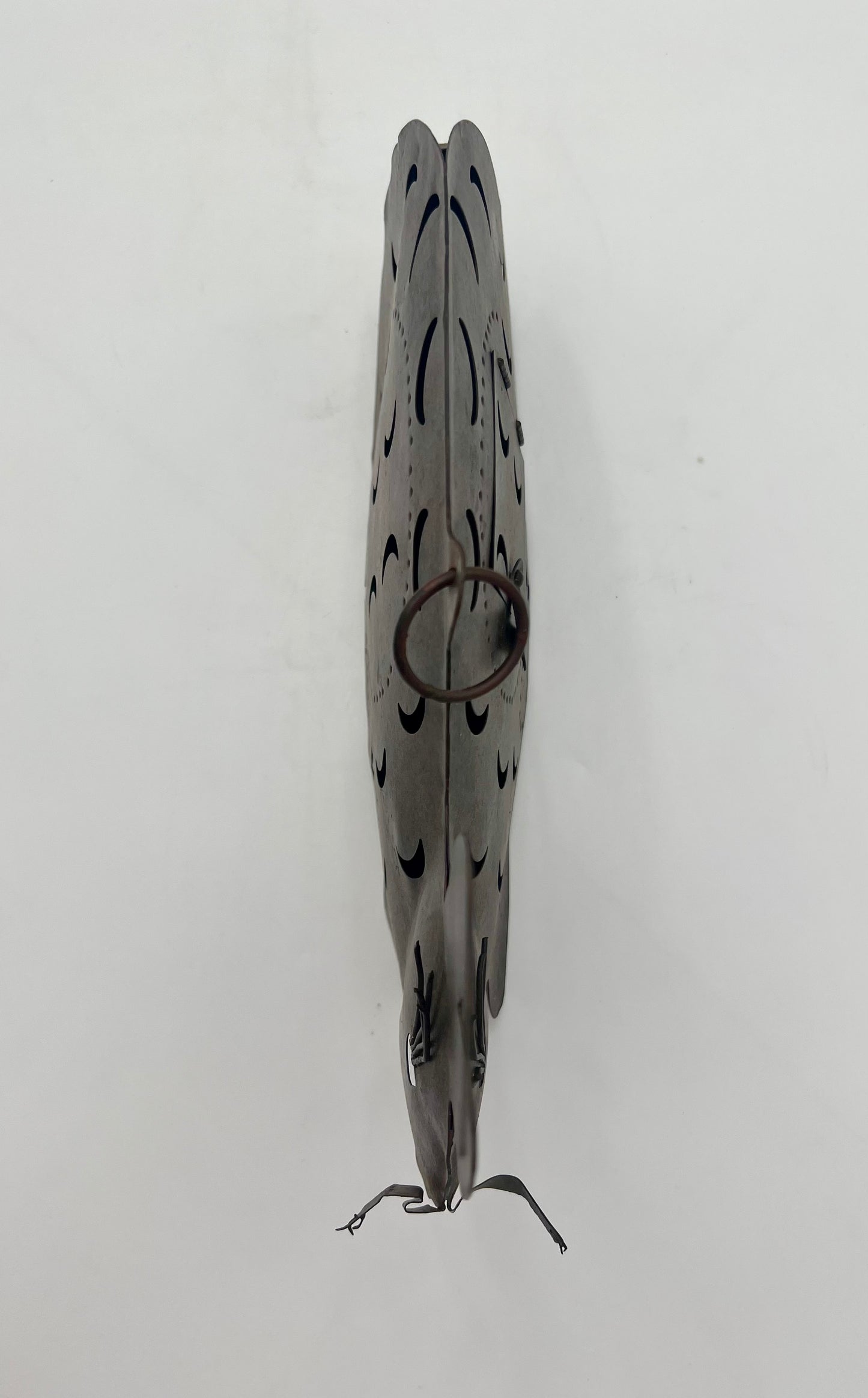 VINTAGE METAL RABBIT CANDLEHOLDER