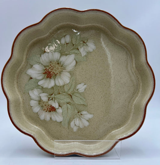 VINTAGE DENBY "DAYBREAK" ENGLAND FINE STONEWARE QUICHE DISH