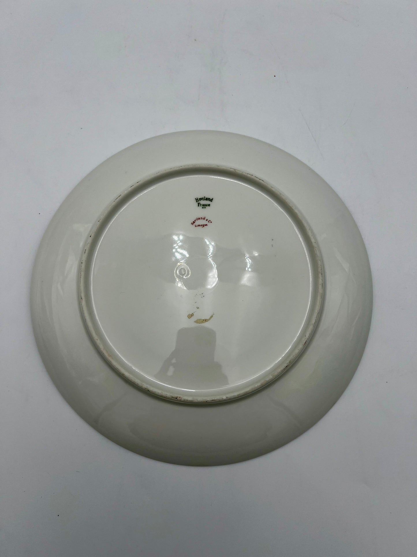 ANTIQUE HAVILAND LIMOGES PORCELAIN DECRATIVE PLATE, CIRCA 1876-1930s