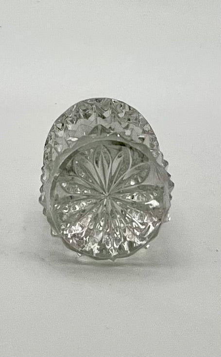 VINTAGE 1940s BACCARAT FRANCE “TALLEYRAND” CRYSTAL DECANTER WITH STOPPER – MARKED FRENCH LUXURY BARWARE