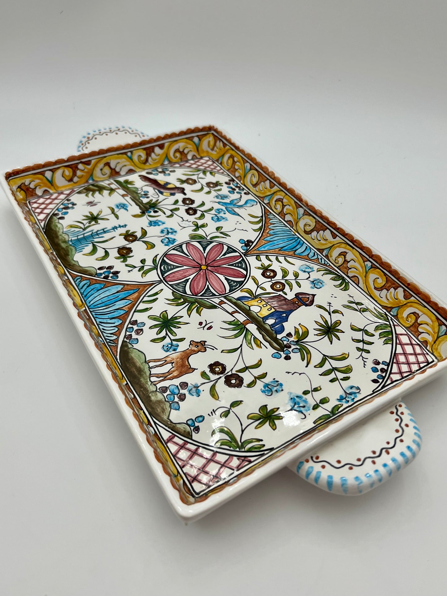 VINTAGE NORA FENTON PORTUGUESE TRAY