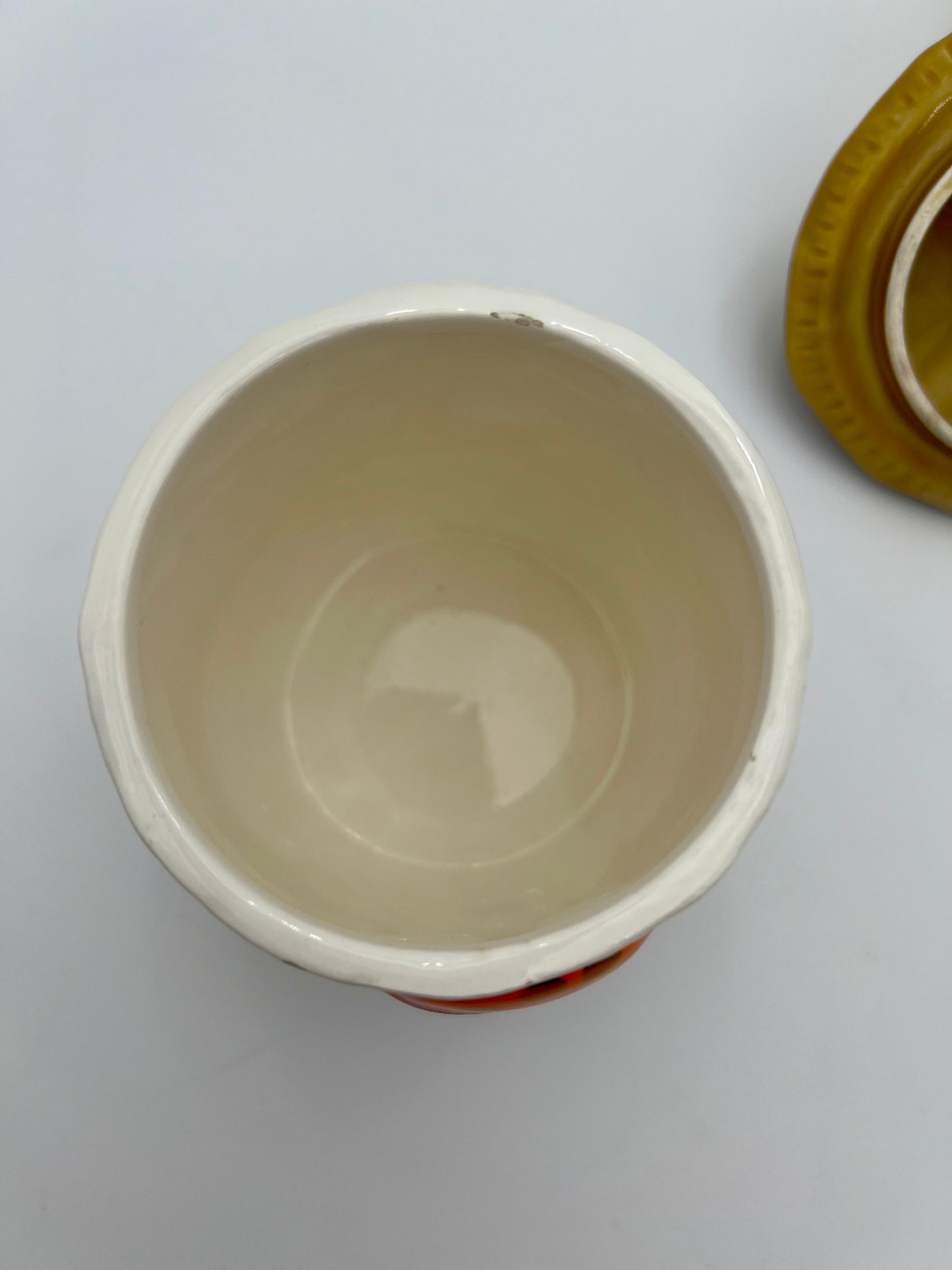 VINTAGE MERRY MUSHROOM  CREAM AND SUGAR SET
