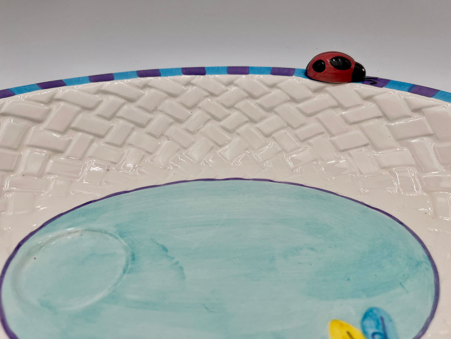 VINTAGE LOTUS DIP PLATTER, 1999