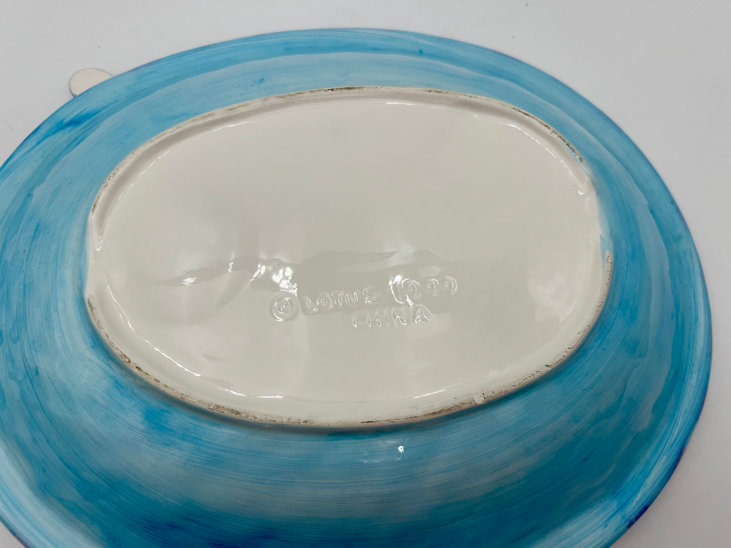 VINTAGE LOTUS DIP PLATTER, 1999
