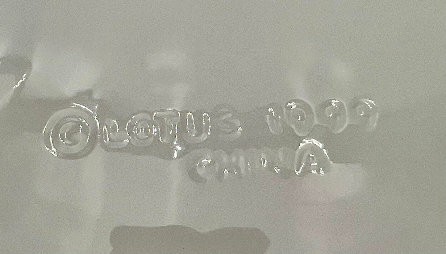 VINTAGE LOTUS DIP PLATTER, 1999