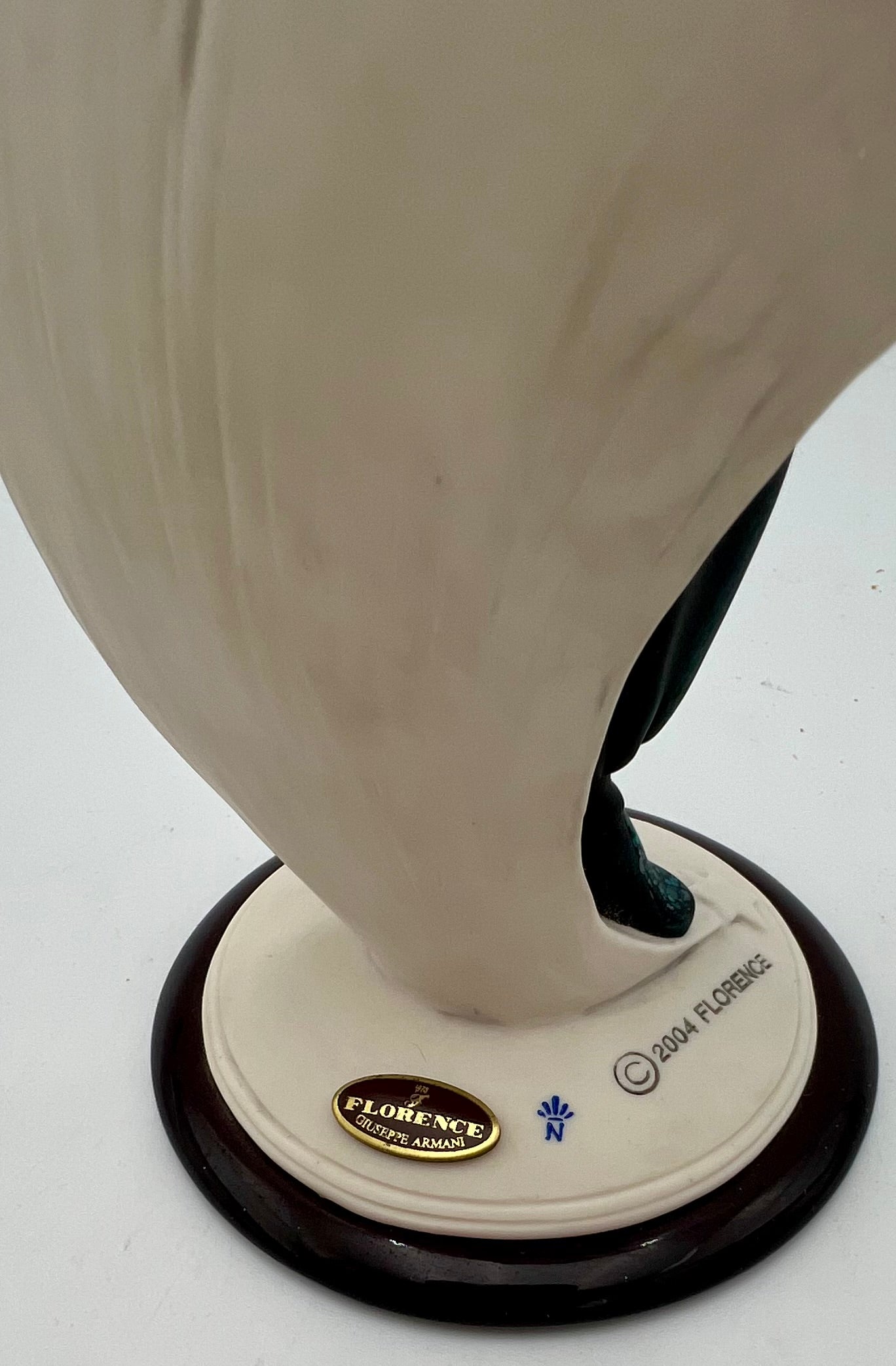 GIUSEPPE ARMANI PISCES ZODIAC FIGURINE – FLORENCE COLLECTION – LIMITED EDITION 171C ITALIAN ART SCULPTURE