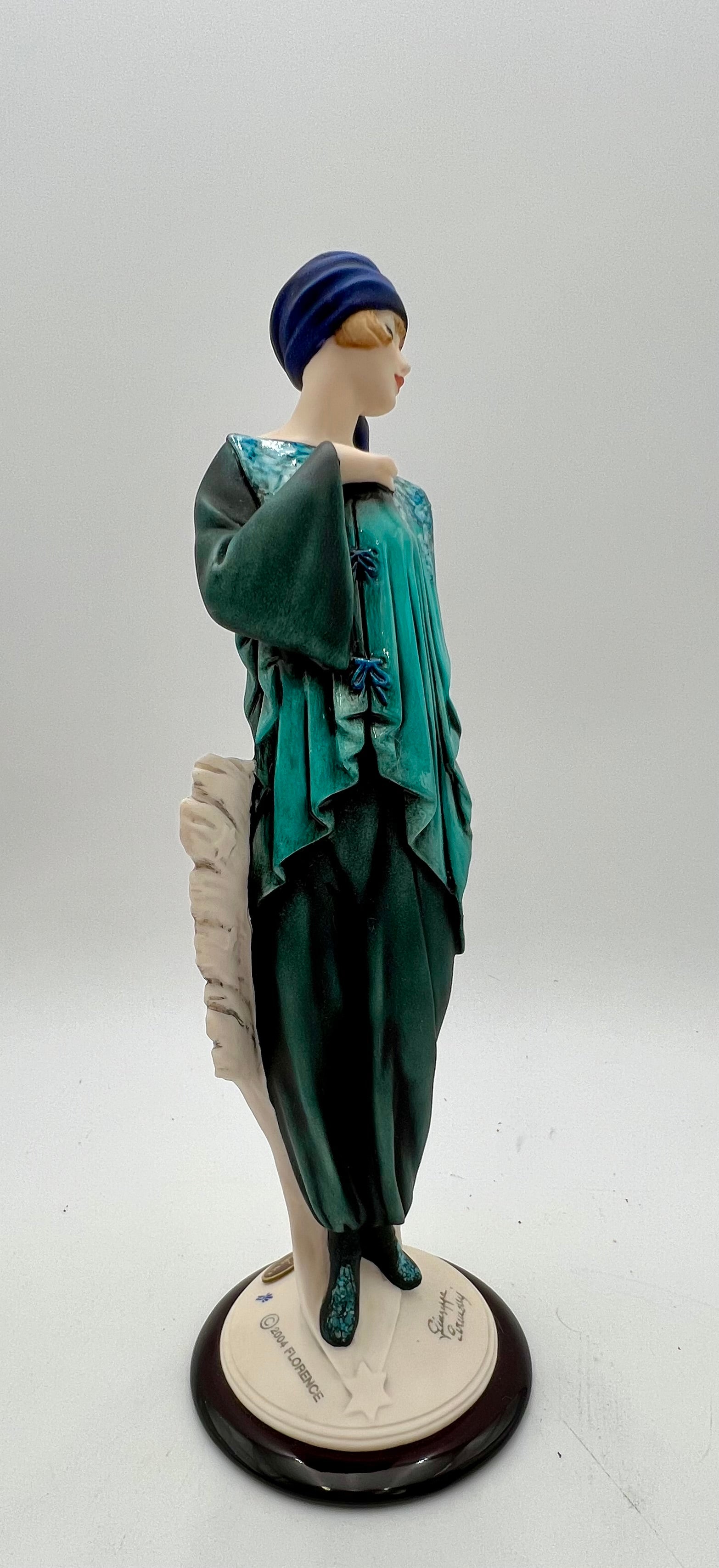 GIUSEPPE ARMANI PISCES ZODIAC FIGURINE – FLORENCE COLLECTION – LIMITED EDITION 171C ITALIAN ART SCULPTURE