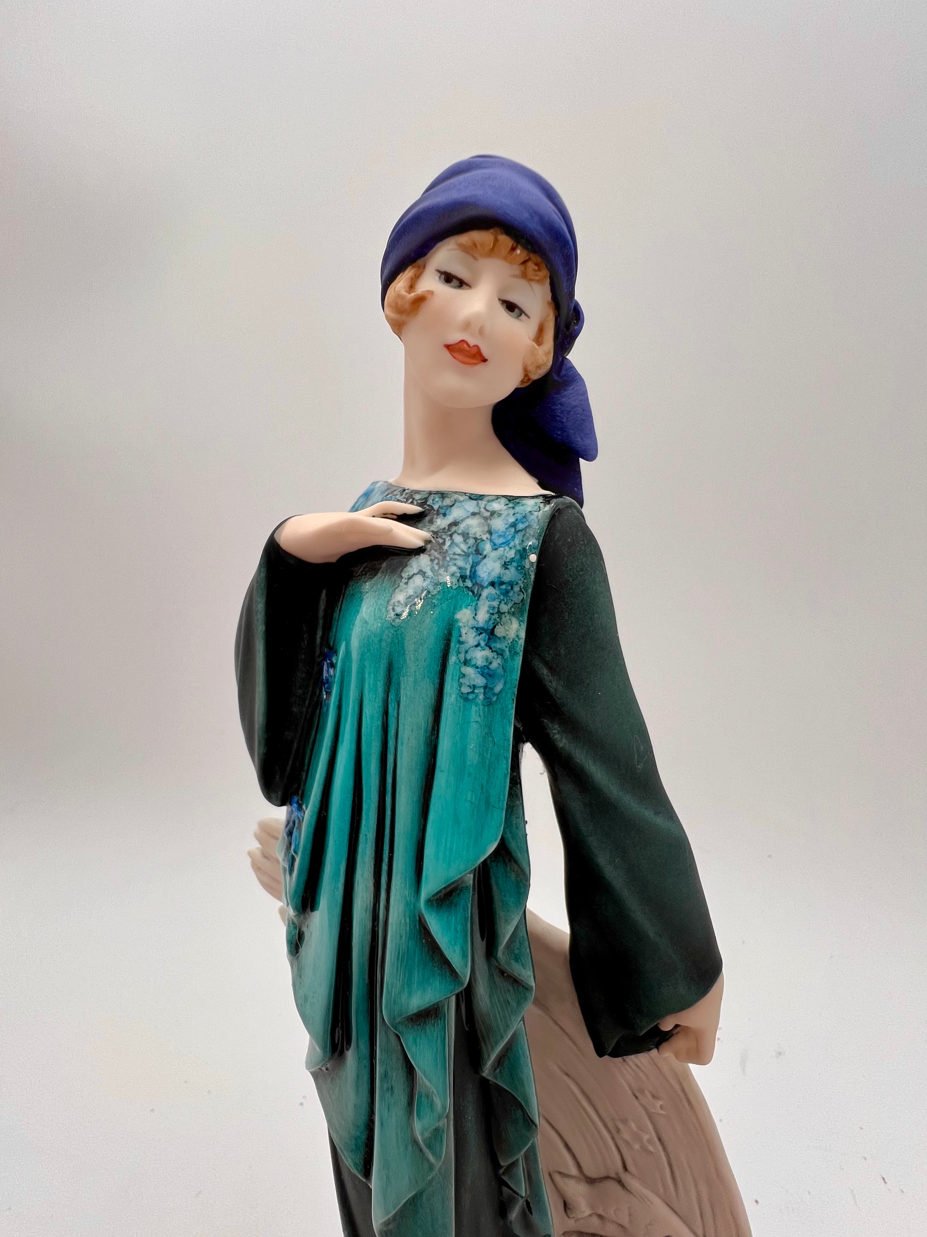 GIUSEPPE ARMANI PISCES ZODIAC FIGURINE – FLORENCE COLLECTION – LIMITED EDITION 171C ITALIAN ART SCULPTURE