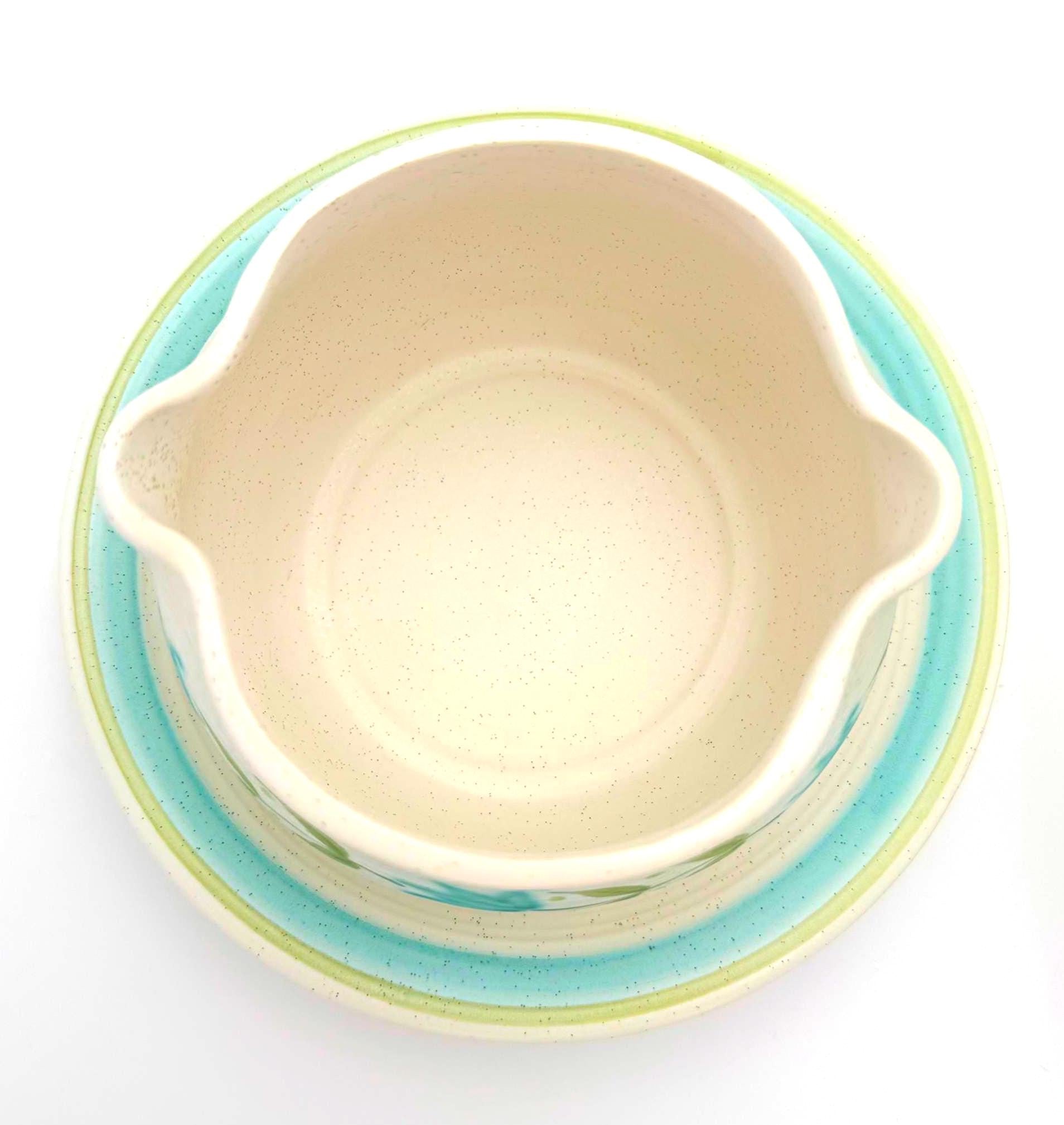 VINTAGE FRANCISCAN TULIP TIME SERVING SET – FLORAL MID CENTURY PLATTER BOWL GRAVY BOAT & DIP BOWL