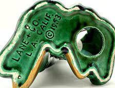 1953 LANE & CO. LOS ANGELES CHINESE FIGURAL TV LAMP