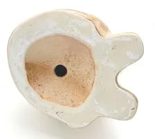 LARGE VINTAGE MID-CENTURY MODERN CERAMIC CAT SCULPTURE | 18" HONEY GLAZED ART POTTERY