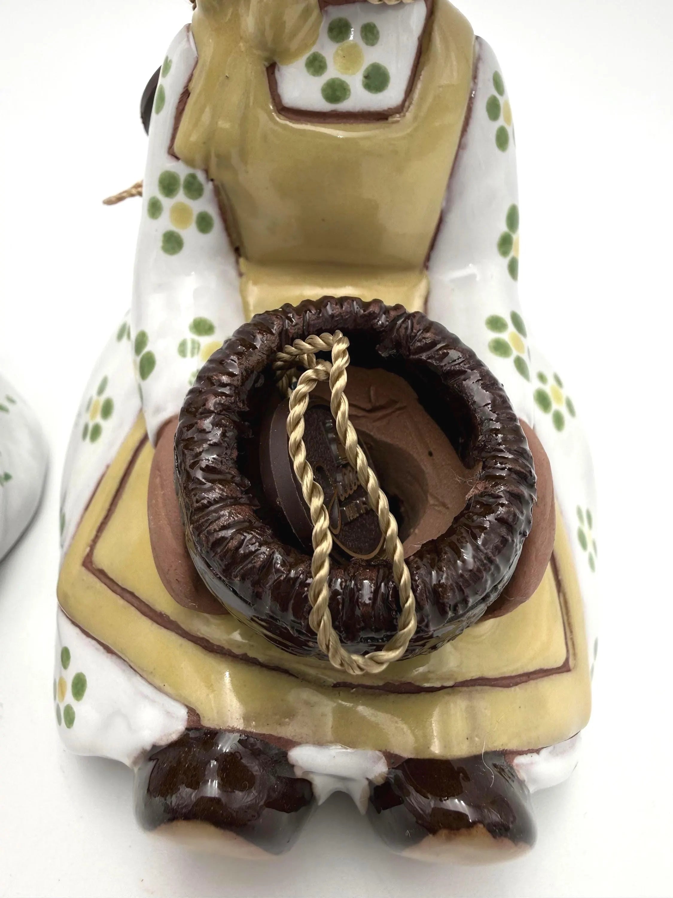 VINTAGE JUAN FERRÁNDIZ HANDMADE SPANISH CERAMIC FIGURINE PAIR – LEVANTE – MADE IN SPAIN