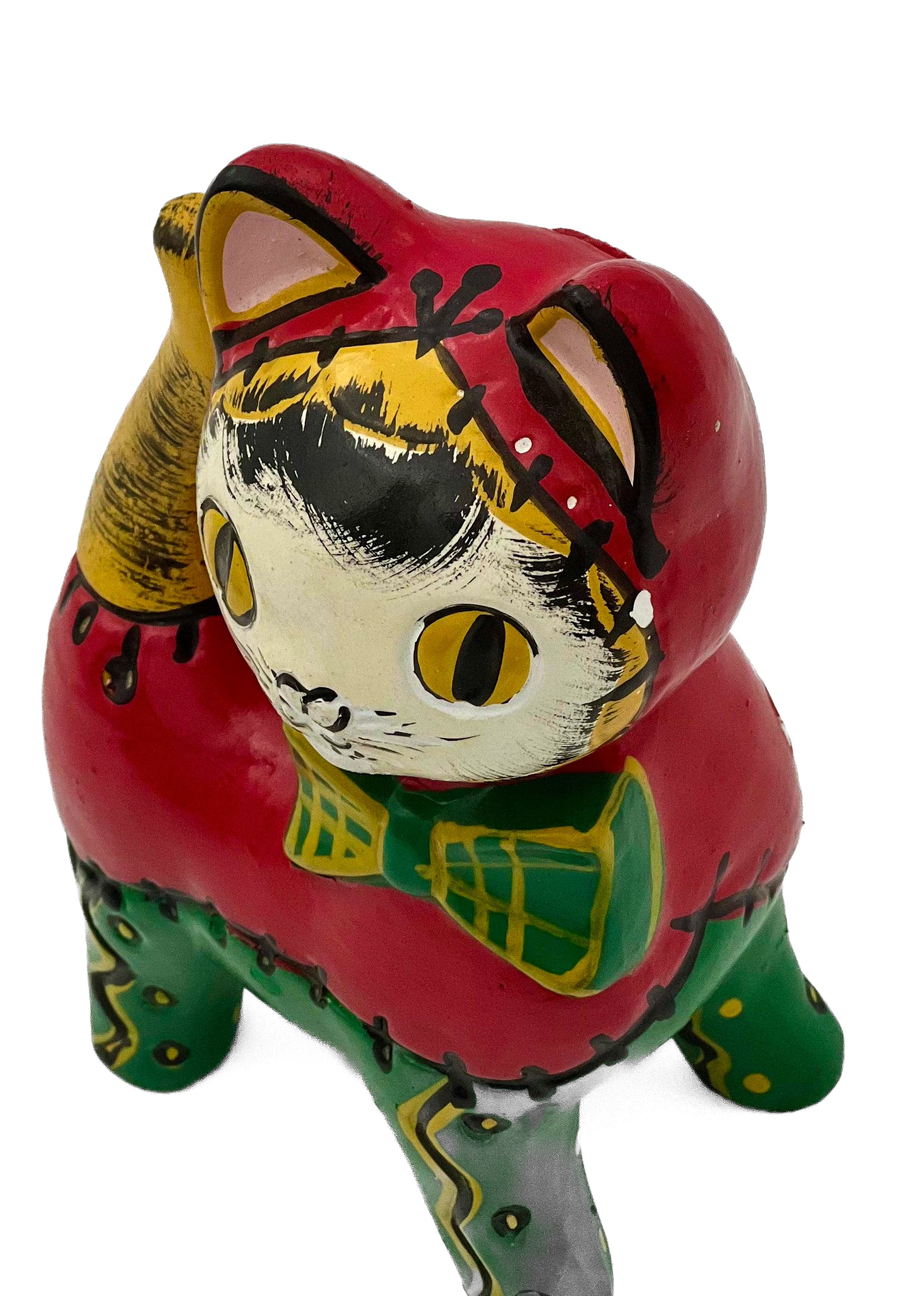 Japanese piggy bank with stopper.